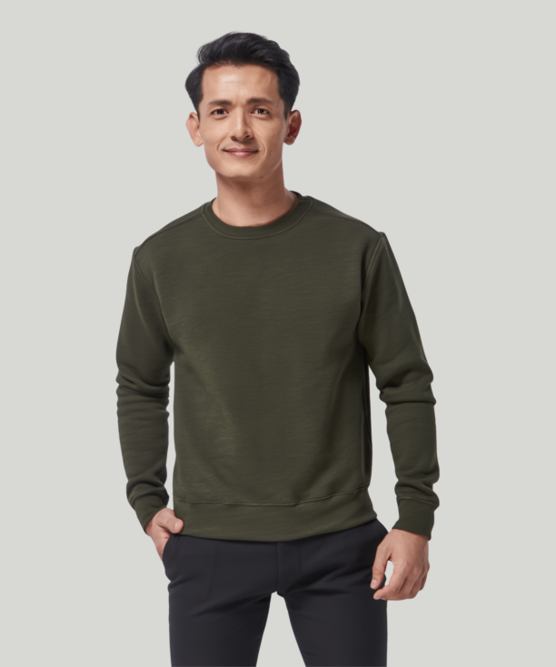 Military Green Sweatshirt