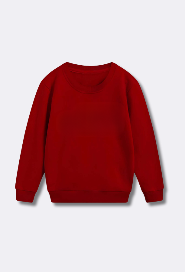 Maroon Kids' Sweatshirt