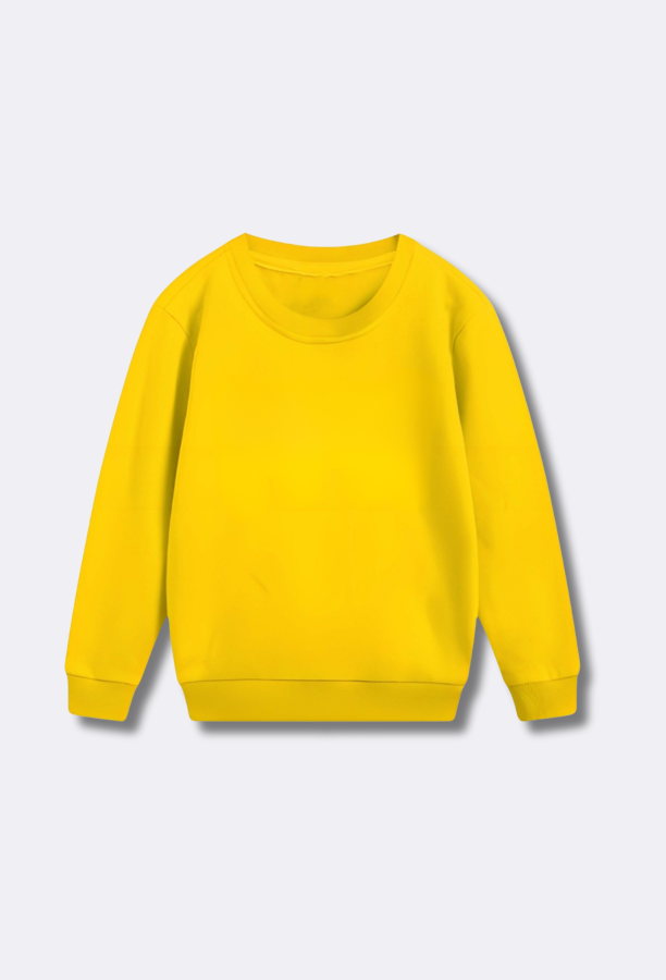 Yellow Kids' Sweatshirt