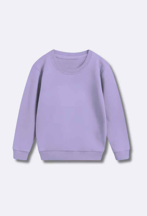 Purple Kids' Sweatshirt