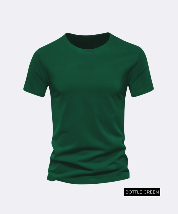 Essential Bottle Green T-Shirt