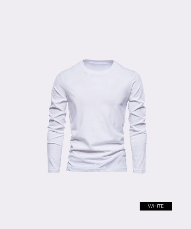 Essential White Long Sleeve Shirt